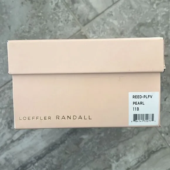 Loeffler Randall Reed High Heel Pleated Sandals, New, Size 11
